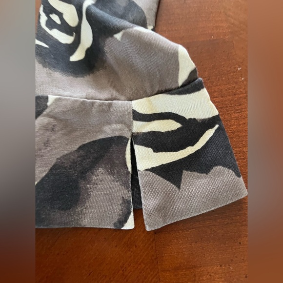 Diane Von Furstenburg Dress MIDI Wrap Silk Jersey Dress Size 4 VINTAGE - Picture 6 of 11